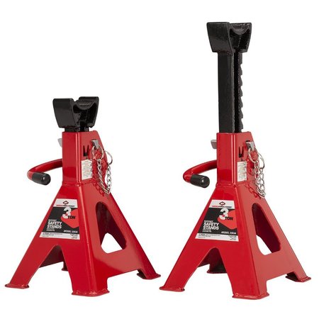 AMERICAN FORGE & FOUNDRY Jack Stands - Ratchet Style 3303A